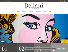 Tablet Screenshot of bellani.com